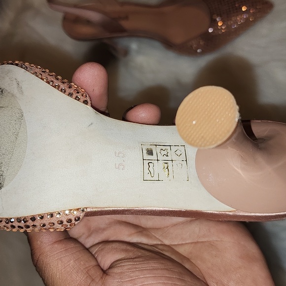 Jeffrey Campbell Zivote Slingback Pump in Light Pink Combo, Size 5.5 - Picture 6 of 6